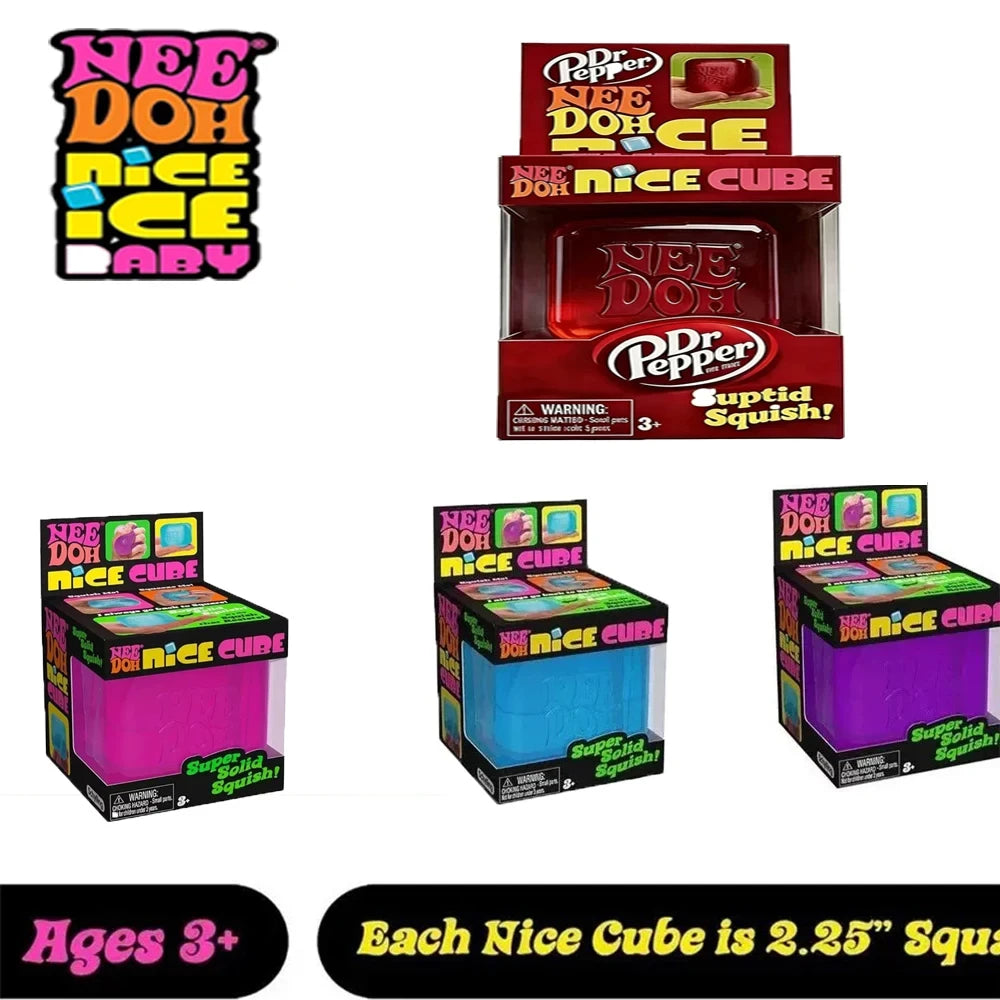 NeeDOH Soft Squishy Cube