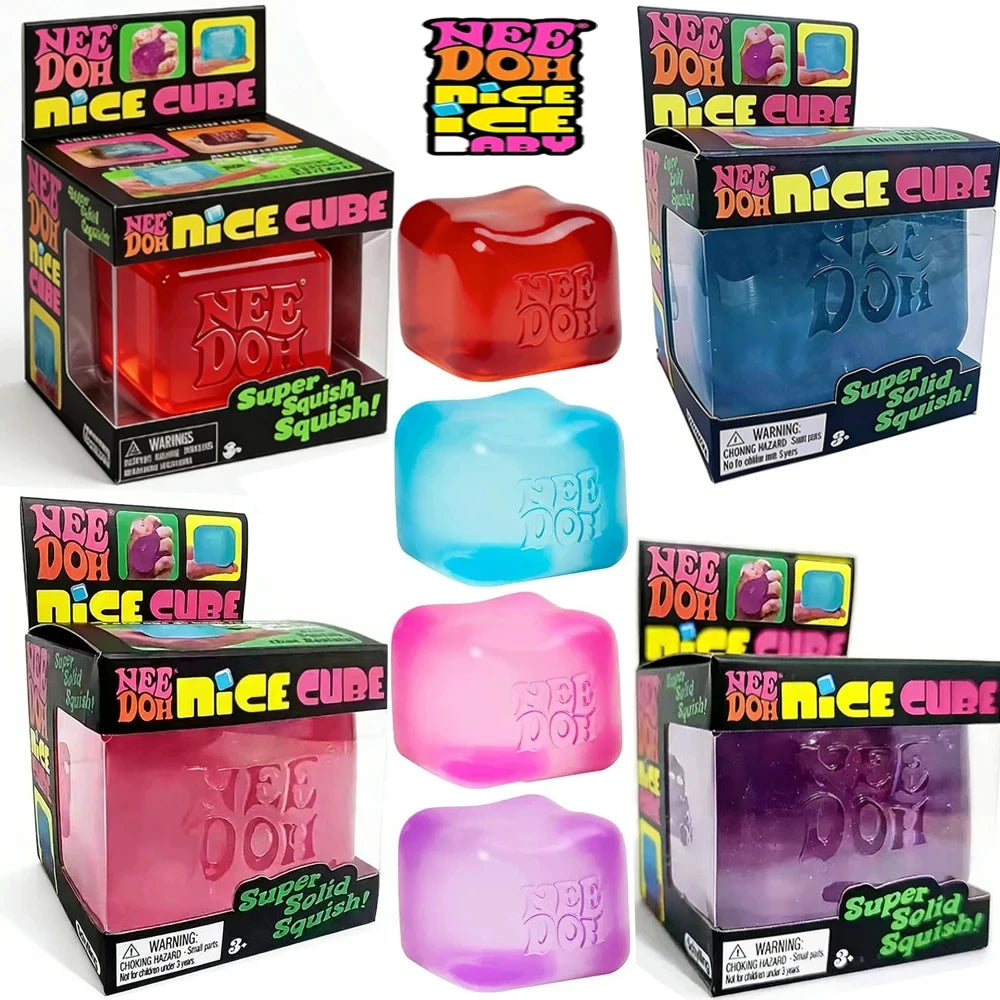 NeeDOH Soft Squishy Cube